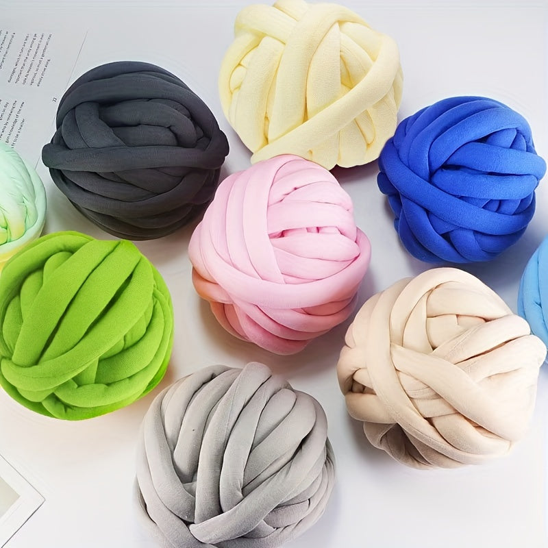 Icelandic Heart Cotton Tubular Wool Yarn for Knitting and Crocheting