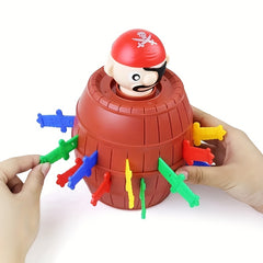 Pirate Barrel Toy Family Board Game Parent Interactive Educational Entertainment