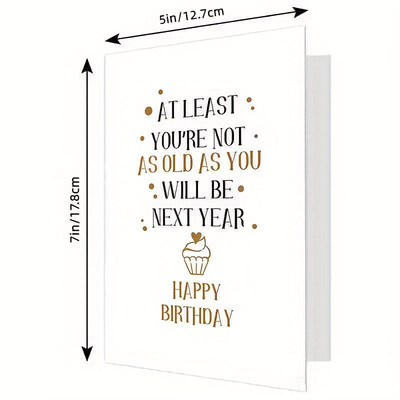 Funny Joke Birthday Card for Friends Snarky Card for Him Her Hilarious