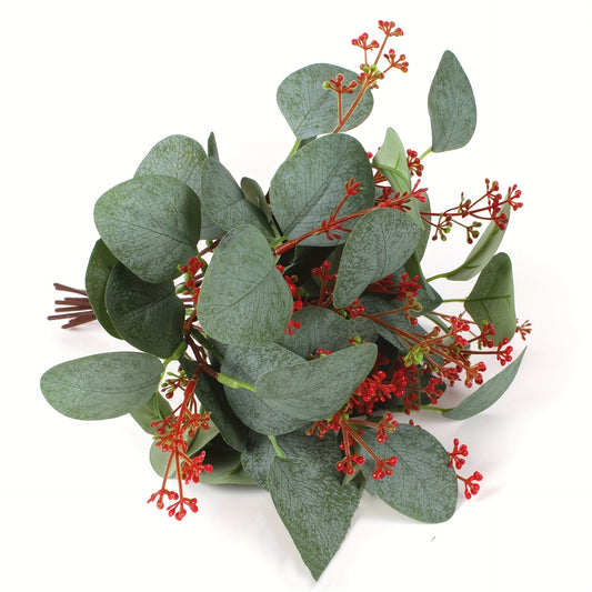 Eucalyptus Leaves with Fruits Flower Arrangement DIY Decoration