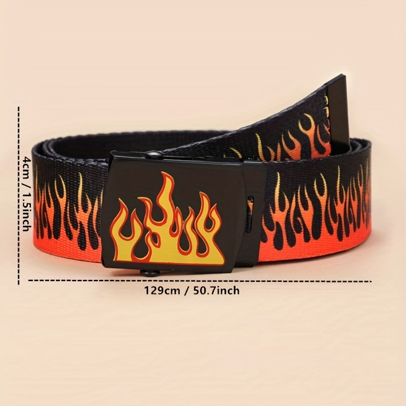 Men's Hip hop Buckle Belt Decorative Accessories for Pants Jeans Clothing
