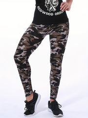 Floral Printed High Waist Leggings for Women