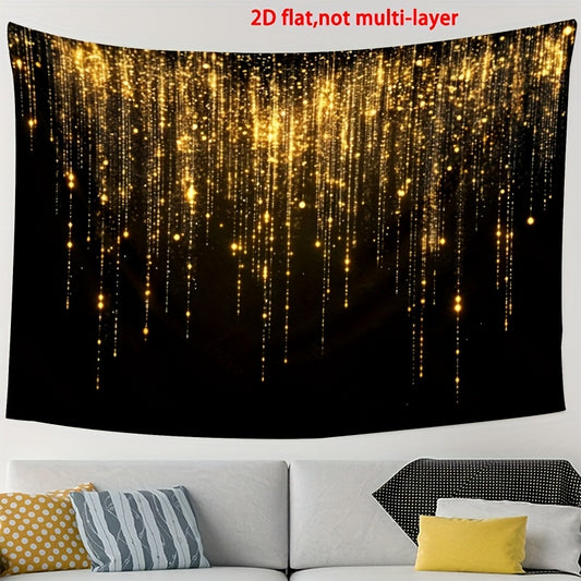 Golden Sparkle Photography Backdrop for Roaring 20s & Masquerade