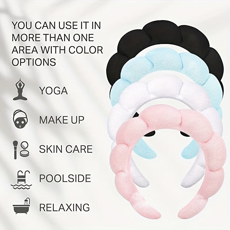 Spa Headband Bubble Hairband For Women