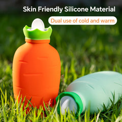Carrot Cartoon Hand Warmer Silicone Hot Water