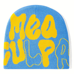 Hip hop Knitted Woolen Hat Candy Colored Elastic Men's Knitted Hat