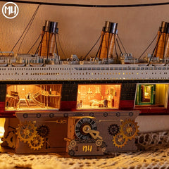 MU Movie Cruise Ships Metal Puzzle Assembly Model DIY Craft