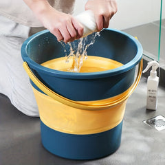 Multifunctional Folding Bucket for Camping Car Washing Home Cleaning