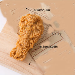 Large Fried Chicken Drumsticks and Wings Set - Realistic Simulation Food Model