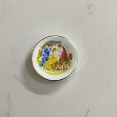 European Royal Style Mini Ceramic Bowl - Cabbage Patch Doll