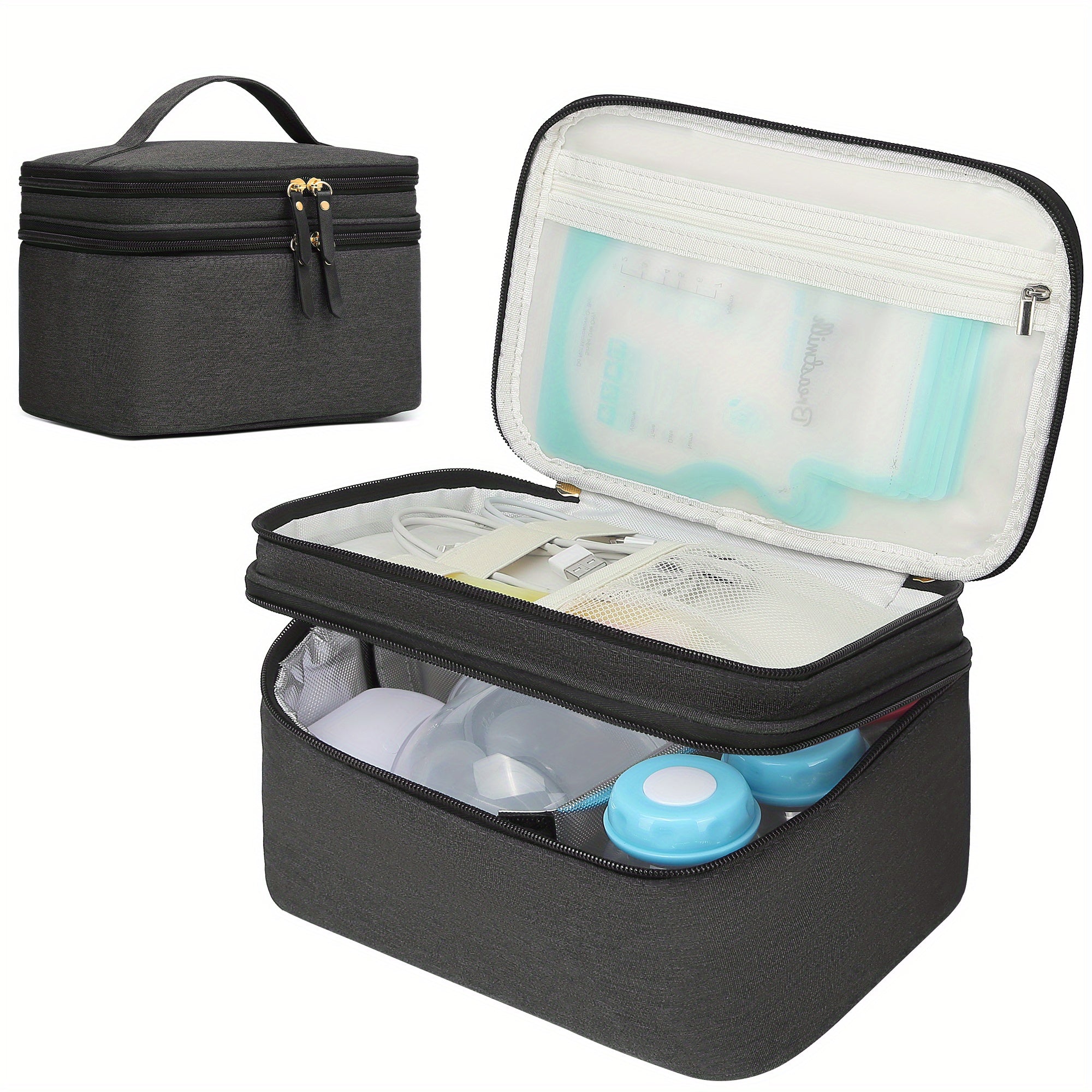Portable Breast Pump Bag for Most Breast Pumps Maternal Care Bag