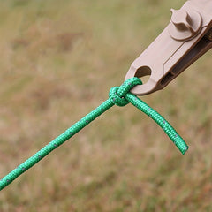 Windproof Reflective Rope for Camping, 4mm Thick Polyester Rope
