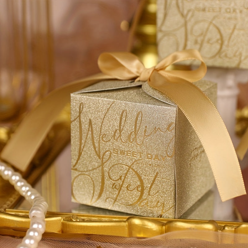 10pcs Wedding Candy Box for Wedding Decorations