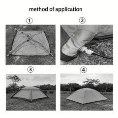 Portable Inflatable Tent UV Protection Rainproof Windproof Leisure Tent