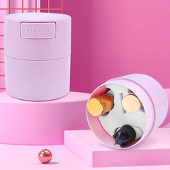 Sealed Eyelash Extension Container Makeup Case Cosmetic Storage Tank