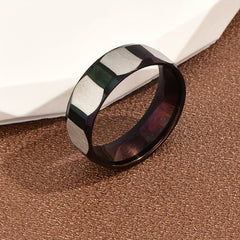 Men's Stainless Steel Finger Ring Jewelry Gift