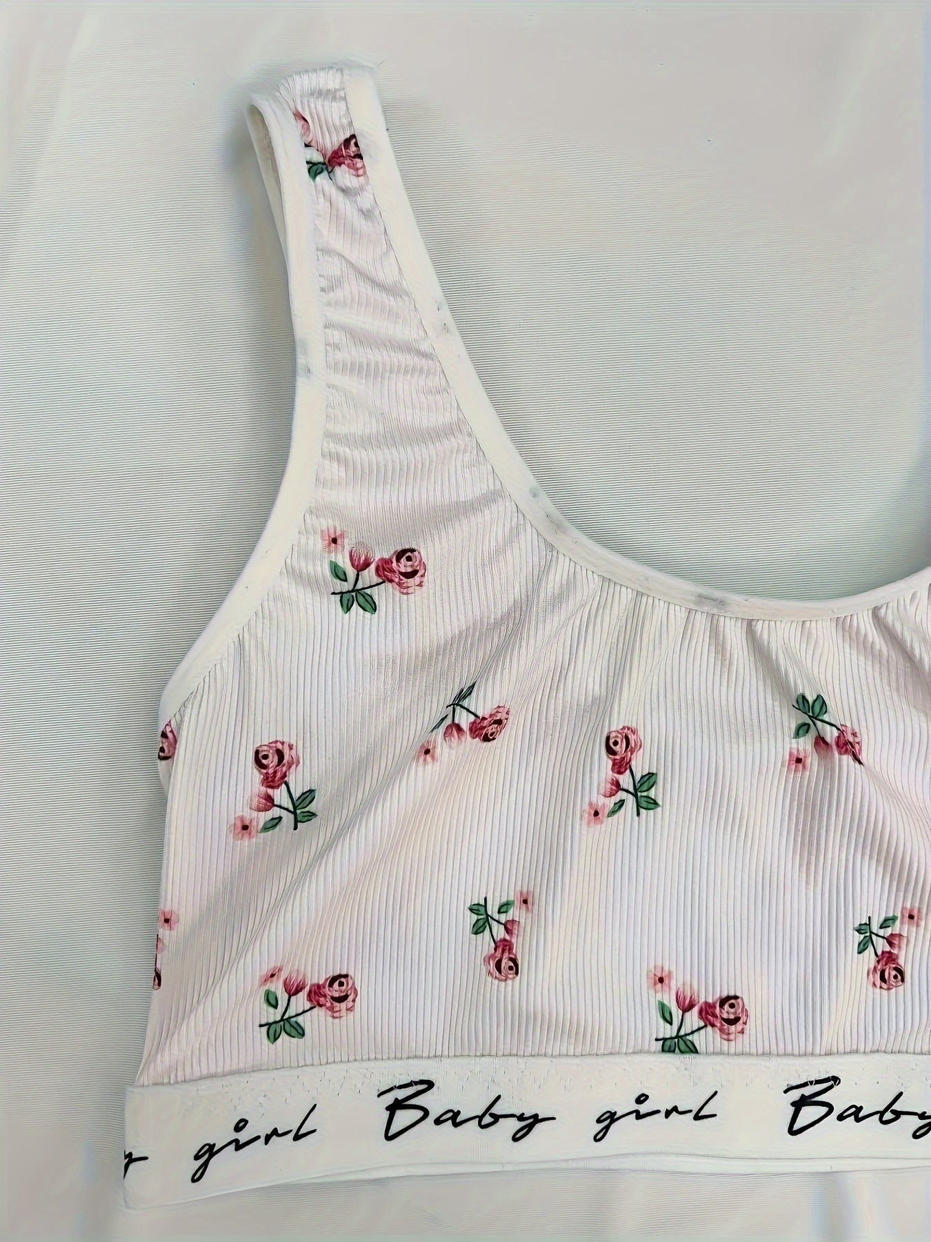 Floral Print Sleeveless Sleep Top for Women
