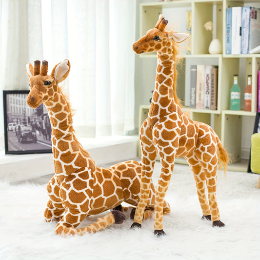 Creative Giraffe Plush Toy Soft Polyester Stuffed Animal