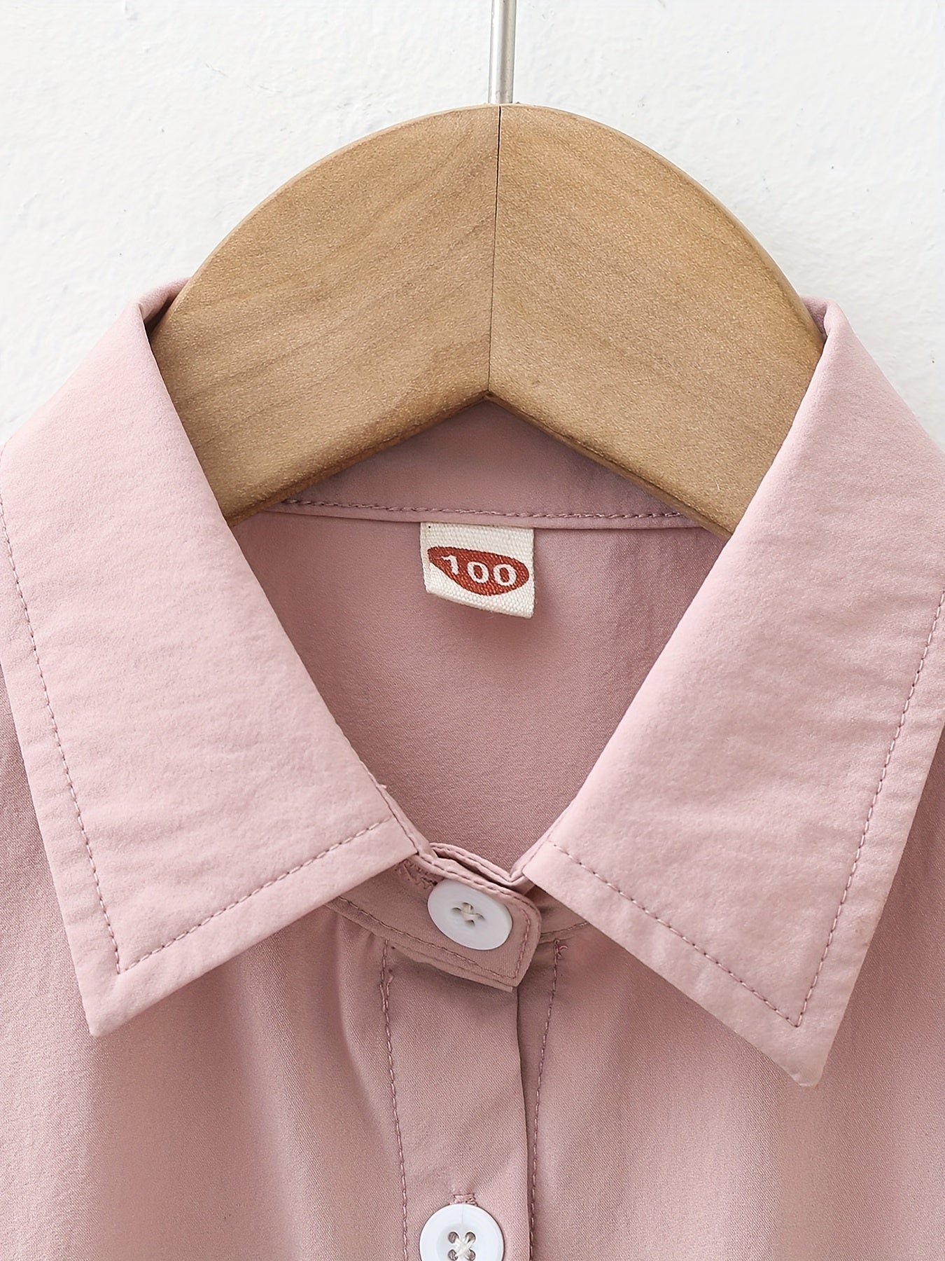 Boys Short Sleeves Shirt Preppy Style For Summer Kids Clothes