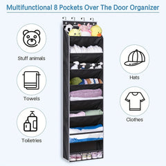Over-the-Door Hat Storage Bag Organizer