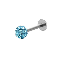 5pcs Rhinestone Labret Nose Stud Earrings