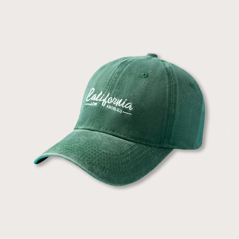 'California' Distressed Baseball Cap