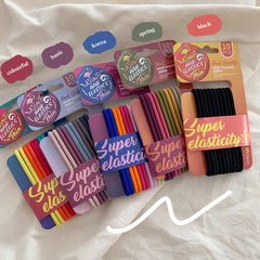 10 Pcs High Stretch Hair Band Elastic Hair Ties