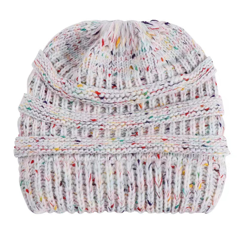 Women's Knitted Beanie Hat Warm Slouchy Cap For Winter Lightweight