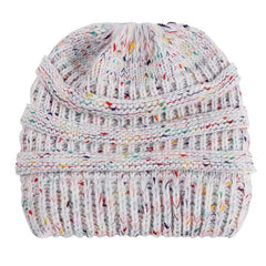 Women's Knitted Beanie Hat Warm Slouchy Cap For Winter Lightweight