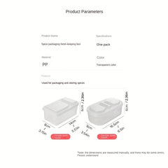 Refrigerator Storage Box Multiple Compartments