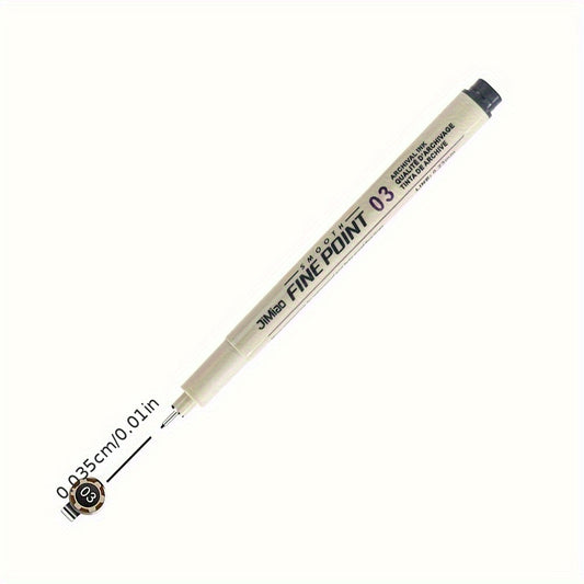 0.35mm Art Drawing Pen Waterproof Needle Tube Pen