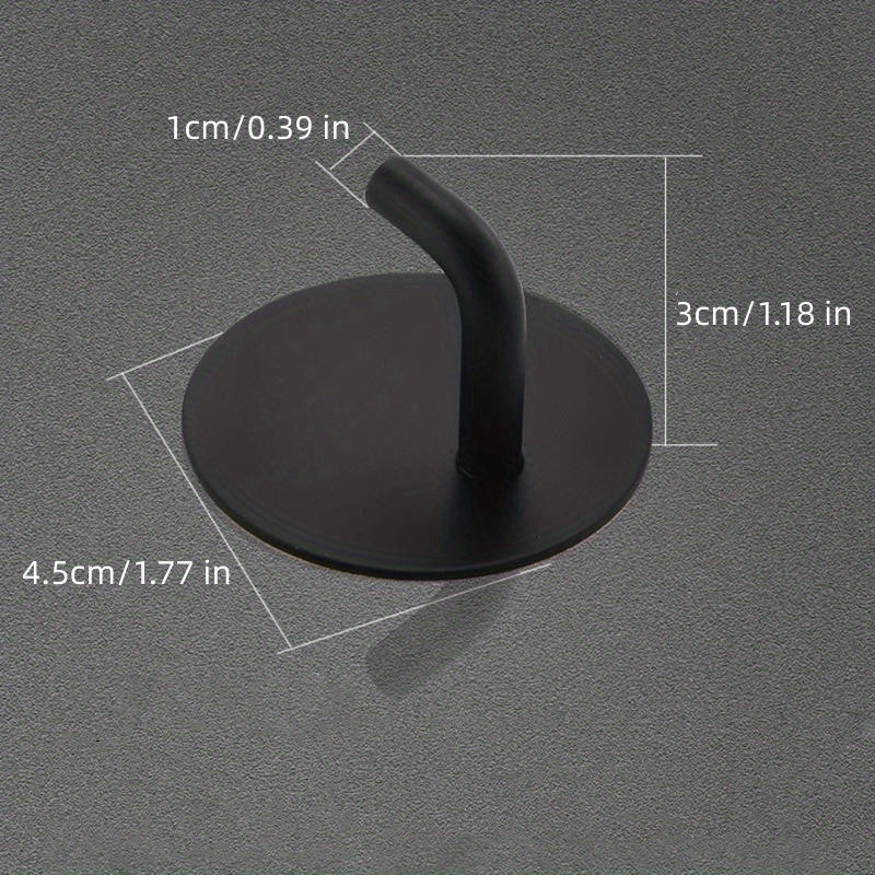 Self Adhesive Hook Wall Hook Rack Towel Hook Stainless Steel Coat Hook