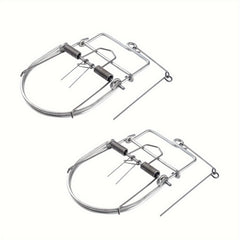2pcs Outdoor Trap Professional Animal Trap With Paper Box