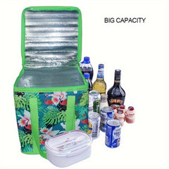 Portable Insulated Lunch Bag Waterproof Aluminum Foil Thickened Cooler Bag