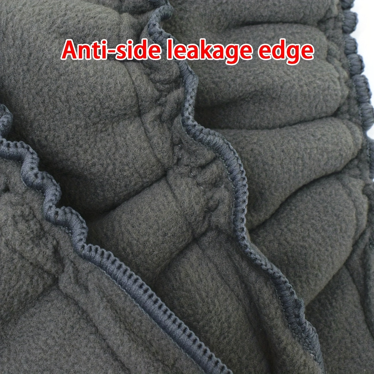 2PCS Mumsbest Bamboo Charcoal Diaper Inserts Washable Nappy Liners