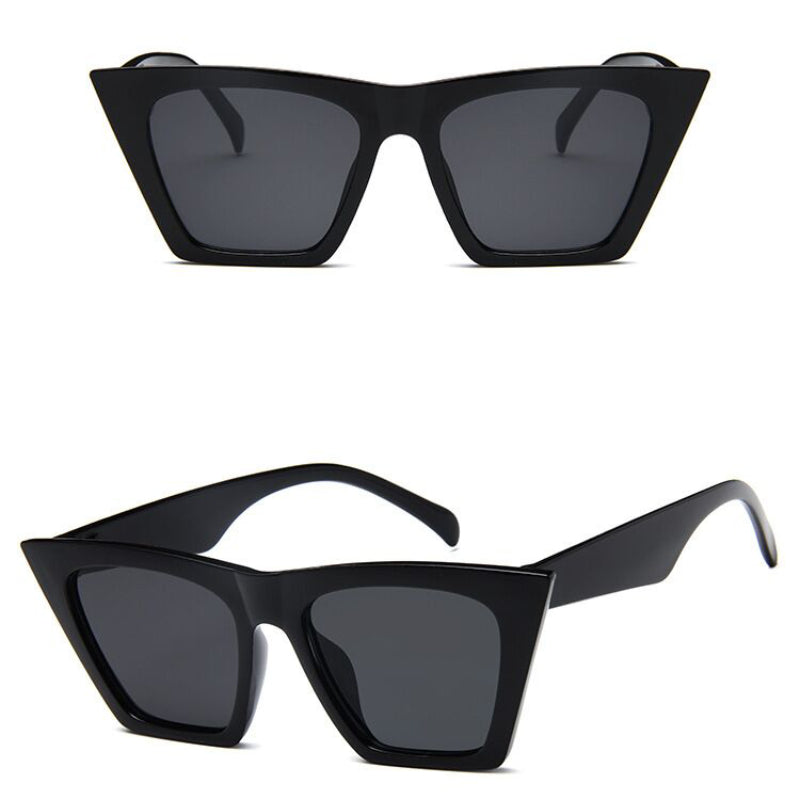 Cat Eye Sunglasses Women Square Oversized Shades Lady