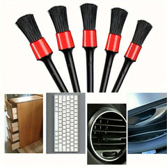 Detailing Brush Set Car Cleaning Brushes Dashboard Air Outlet Wheel Brush