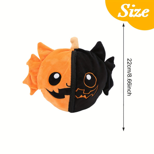 AKKUN Halloween Plush Toy Pumpkin Bat Stuffed Animal Witch Hat Teddy Bear