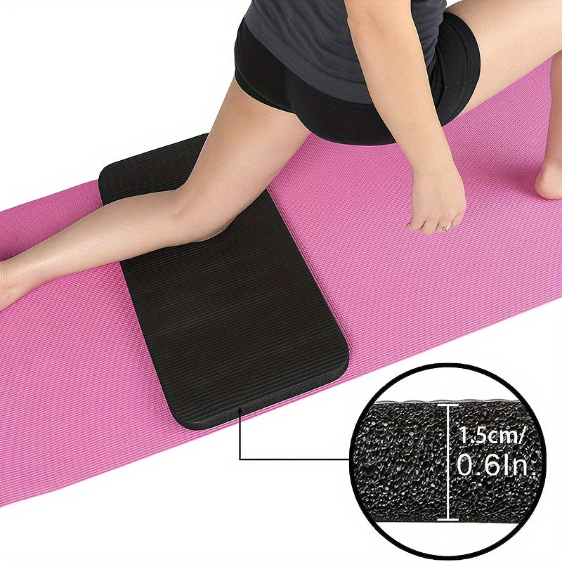 Yoga Knee Pad Cushion Wheel Support Sponge Foldable Portable Sweat Proof Mat