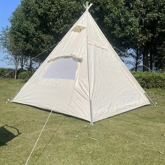 Waterproof 4 Person Camping Tent with Door & Window