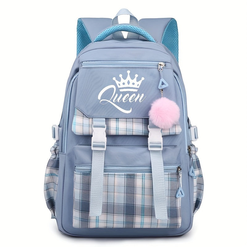 Lightweight Backpack with Large Capacity for Students