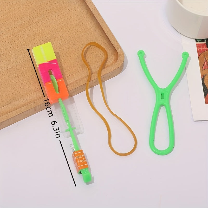Children's Luminous Toy Slingshot Light Flying Arrow Small Toy