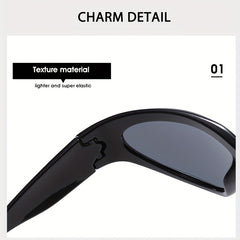 Polarized Sunglasses for Cycling and Skiing with Anti-sun Protection