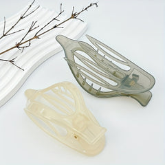 Transparent Hair Claw Shark Claw Plastic Hair Accessories