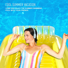 Square Swimming Pool Float Water Lounger PVC Inflatable Raft