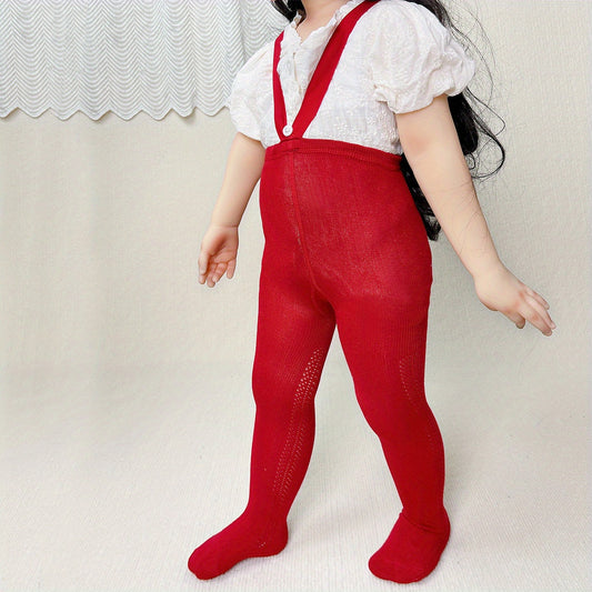 Girls Plain High Elastic Overalls Tights Pantyhose Spring Summer