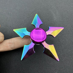 Colorful Zinc Alloy Fidget Spinner Durable Portable Hand Gyroscope