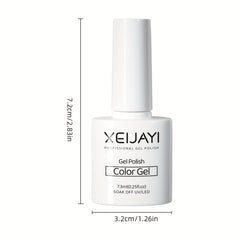 6 Colors Gel Nail Polish Starter Kit Nude Soak Off No Wipe