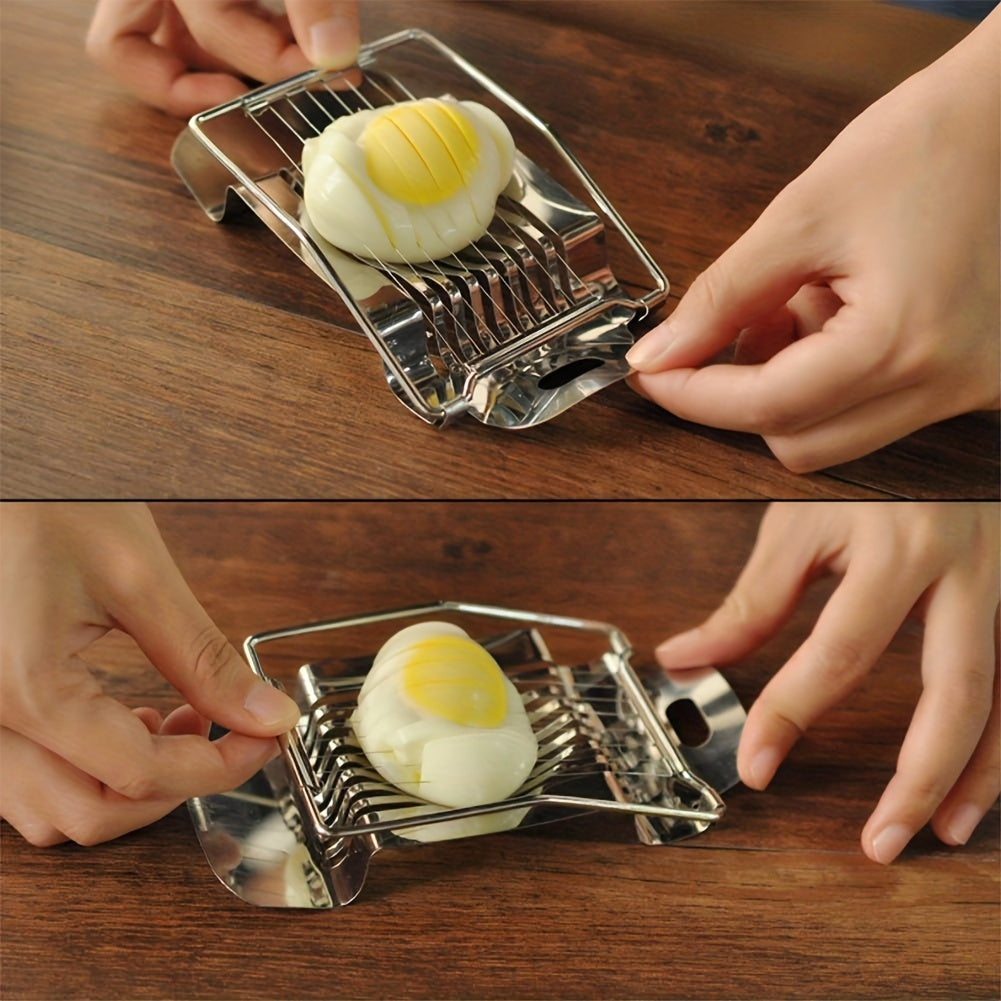 Stainless Steel Egg Slicer Cutter Kitchen Tool