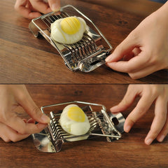 Stainless Steel Egg Slicer Cutter Kitchen Tool